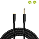 Удлинительный аудиокабель 3 м5 м, 3,5 мм, Удлинительный кабель для наушников Папа-мама, Удлинительный кабель для наушников, стерео AUX шнур для автомобильного mp3-динамика