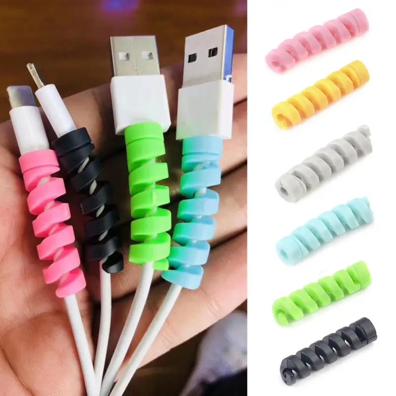 4 шт. защита для наушников iPhone Sansung HTC USB цветное зарядное устройство передачи