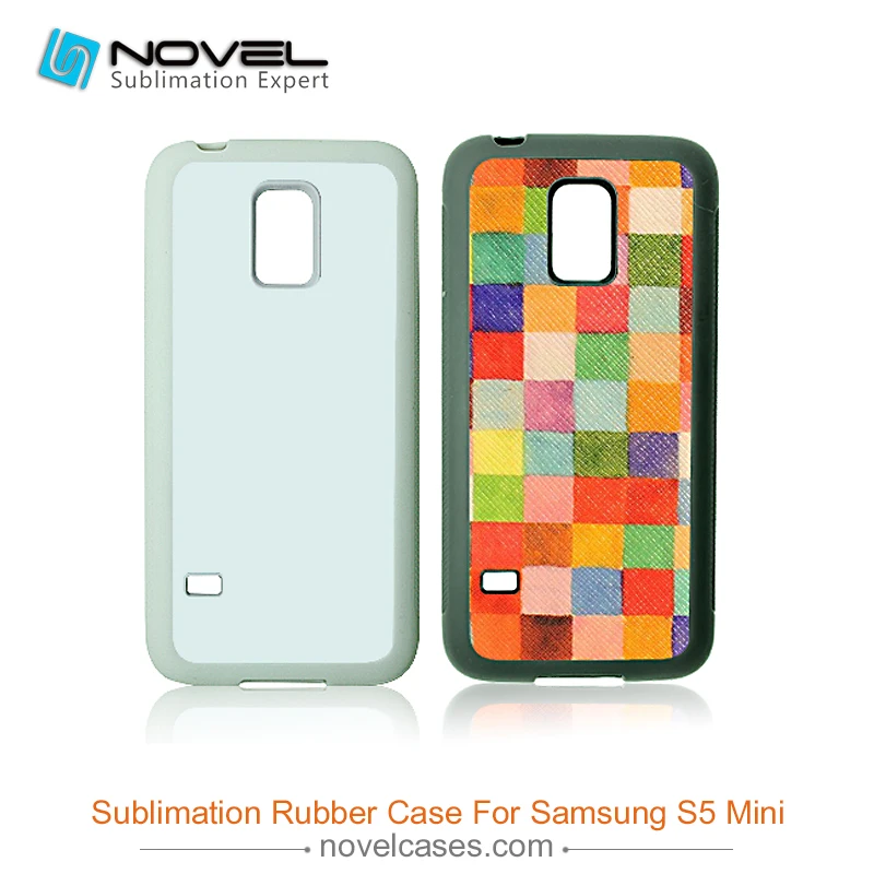2D пустой ТПУ чехол для телефона с металлической вставкой samsung S4 мини | Мобильные