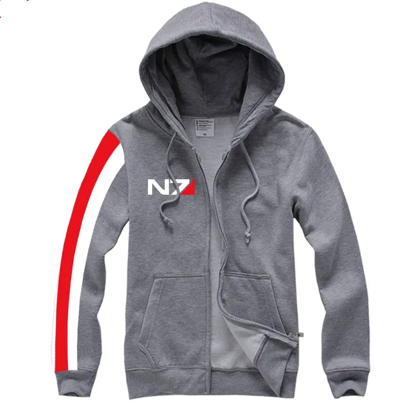 Mass Effect 3 N7 Топ пальто мужская одежда карнавальный костюм куртка повторно сделать