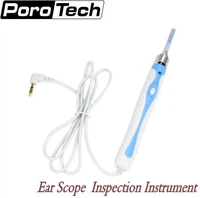 hot 3 9mm diameter ear scope nose otoscope recordable 2 4 tft lcd waterproof endoscope tube video visual health inspect
