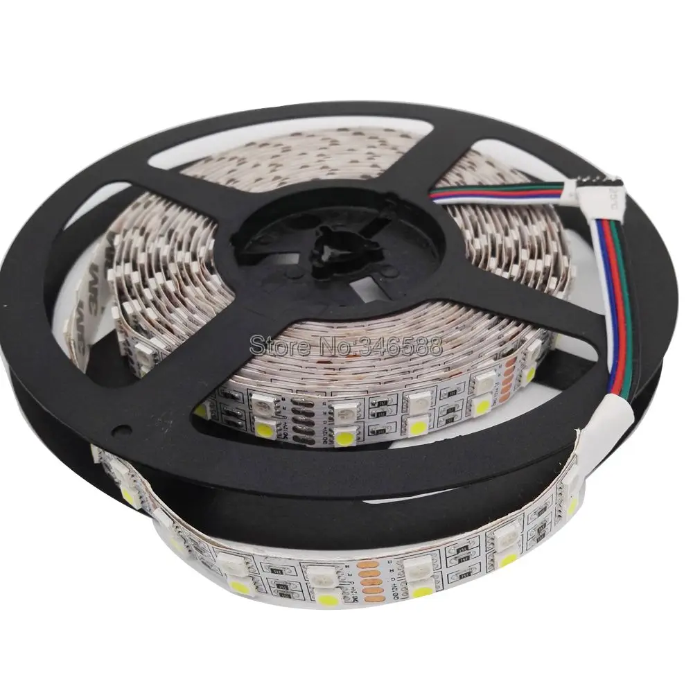 Двухрядная СВЕТОДИОДНАЯ лента SMD 600 RGBW IP20 IP67 5 м 120 светодиодный одов/м 12 В 24
