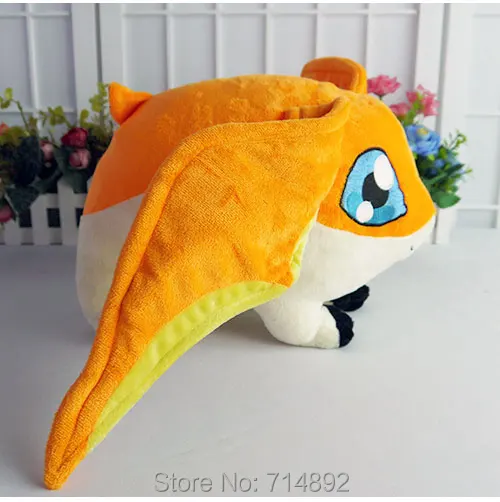 Patamon Плюшевые игрушки Аниме дигимон Приключения Takaishi Takeru pet patamon 35 см Высокое