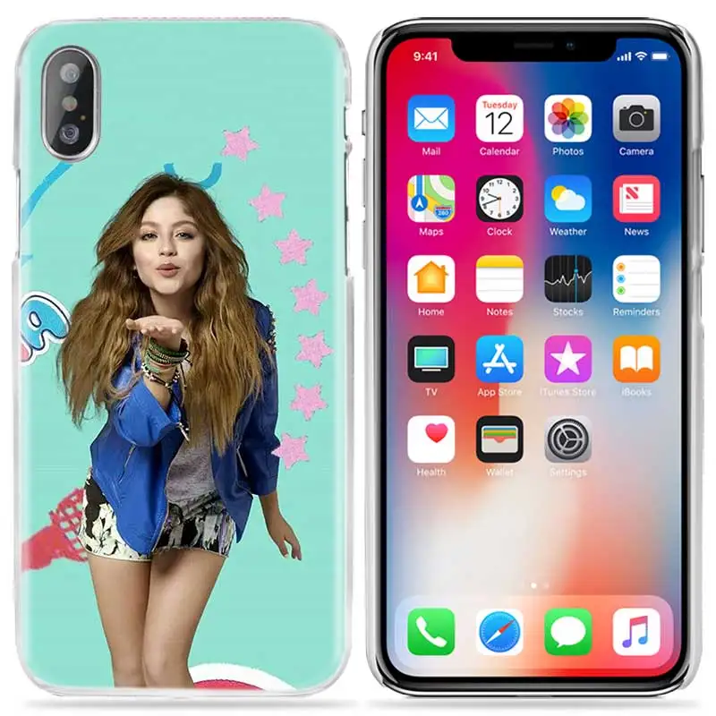 06 Soy Luna чехол для iPhone XS Max XR X 10 7 S 8 6 6 S плюс 5S SE 5 4S 4 5C Роскошный прозрачный жесткий чехол PC Fundas Capa чехол для телефона Coque Hot - Цвет: 06