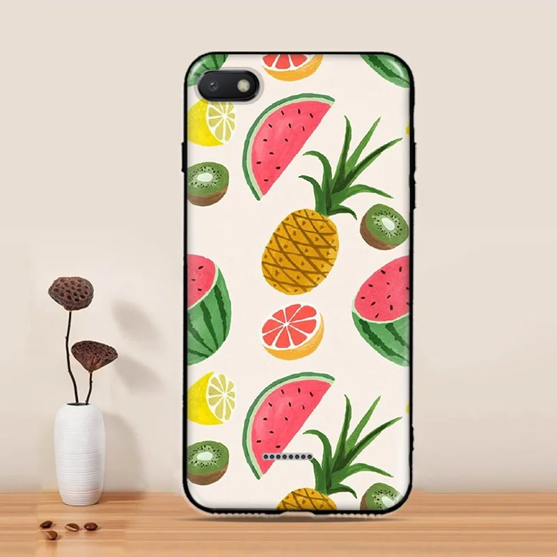 Чехол для Xiaomi Redmi 6 6A мягкий чехол из ТПУ с мультипликационным принтом телефона Pro