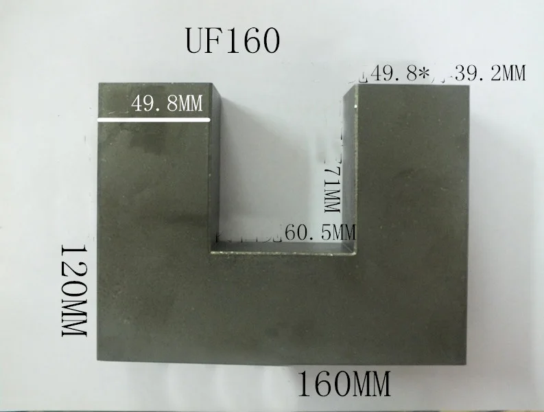 Tangda U Тип мягкий ферритовый сердечник UU160 UF160 PC40 электросварочный аппарат