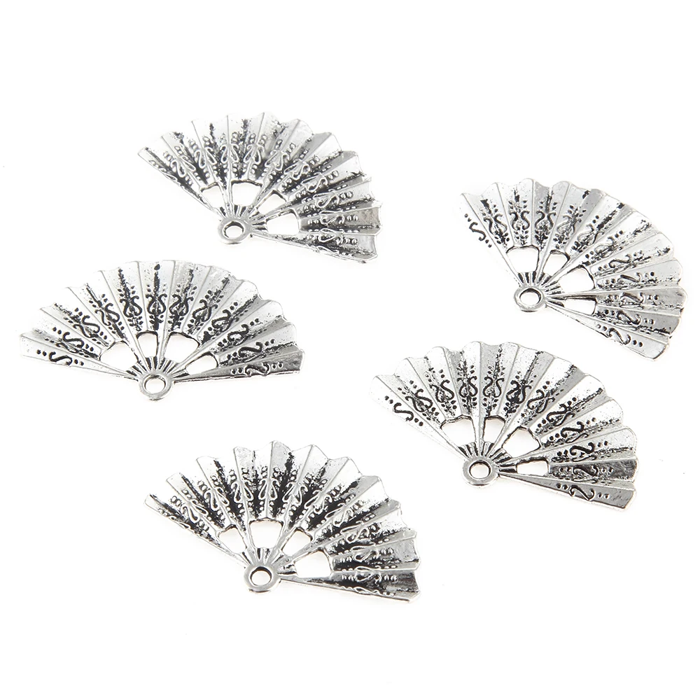 10 шт. подвеска веер из цинкового сплава 35 х21 м|zinc alloy charms|fan pendantalloy charms |