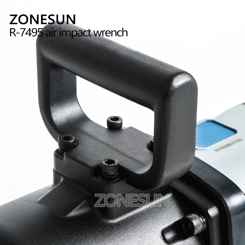 ZONESUN 90 лезвие промышленный пневматический гаечный ключ Pinless Hammer структура 3500N.M