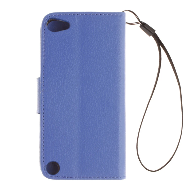 Coque Роскошный Ретро флип чехол для Apple Ipod Touch 5 6 искусственная кожа + кремния Крышка
