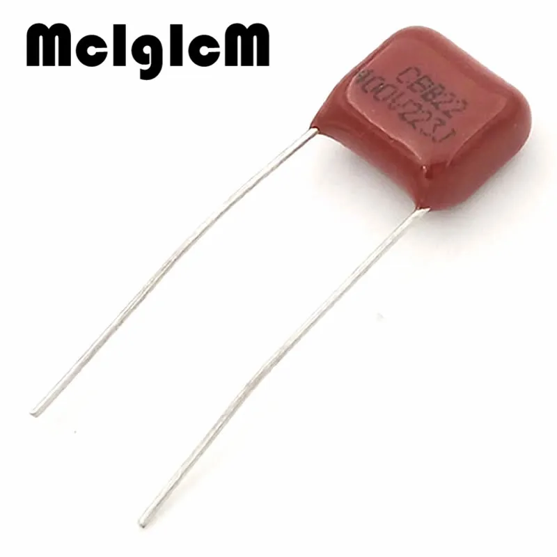 MCIGICM 1000 шт. 22nF 223 400V CBB полипропиленовый пленочный конденсатор с алюминиевой