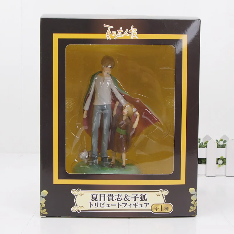 Аниме Нацумэ Yuujinchou с Nyanko Sensei Little Fox ПВХ фигурка модель 18 см - Цвет: 3 with box
