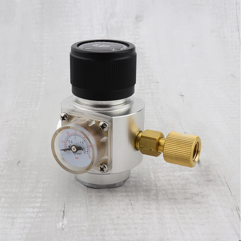 Мини СО2 газ Регулярный 0 30PSI Keg зарядное устройство с 3/8 ''резьба для Домашнего