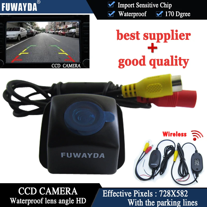 Камера заднего вида FUWAYDA 2 4G Wi Fi передатчик CCD камера для TOYOTA Prius 06 10/ Camry 09 Aurion 11|wifi