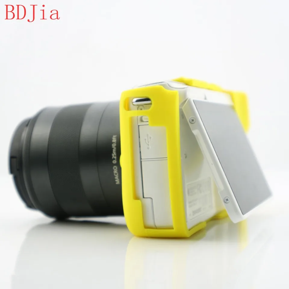 Высококачественный силиконовый чехол для камеры Canon EOS M10 eosm10 7 видов цветов