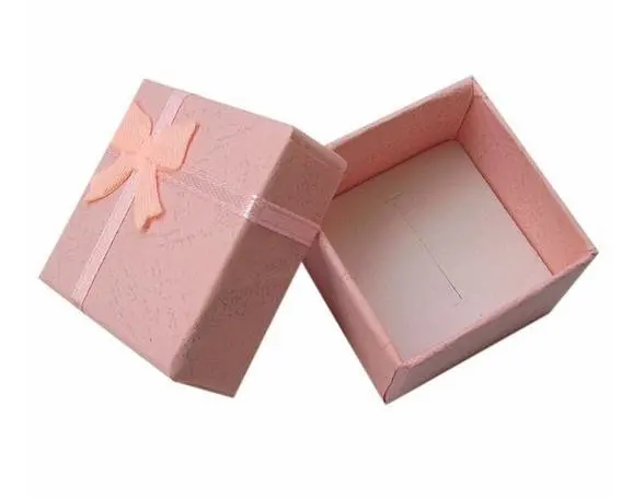 Модная шкатулка для ювелирных изделий 48 шт./лот разноцветная коробка колец