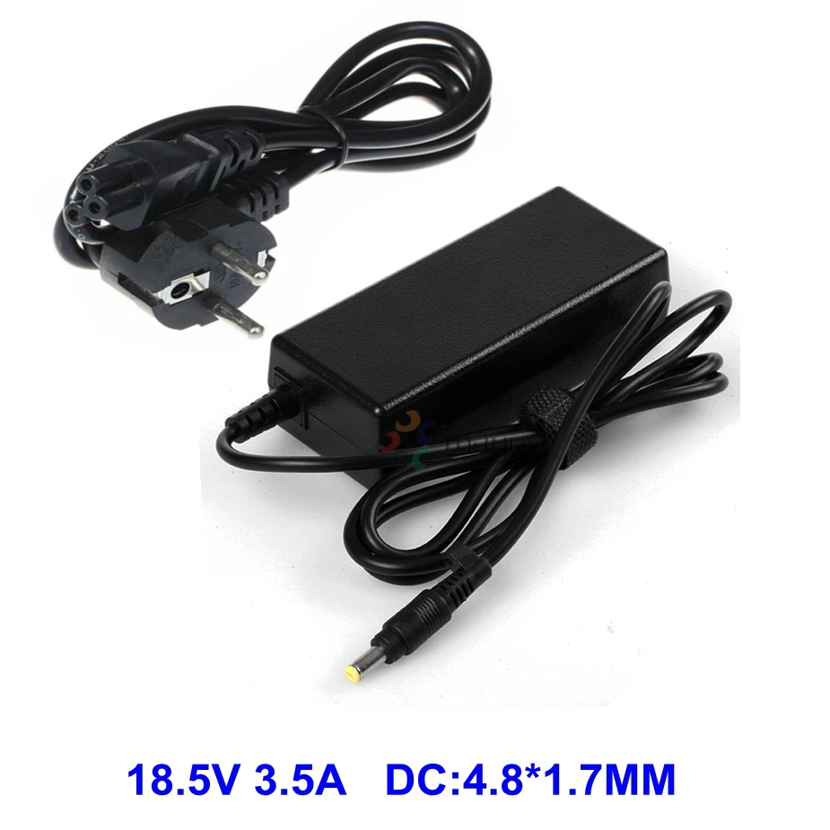Зарядное устройство для ноутбука адаптер 18 5 в 3.5A HP Compaq nc6320 6200s nc6120 nc6230 NX6140 6720s CQ510