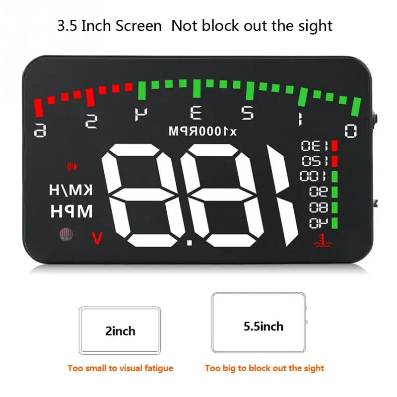 3 5 A900 HUD Head-Up дисплей Автомобильный Стайлинг Hud Дисплей превышение скорости