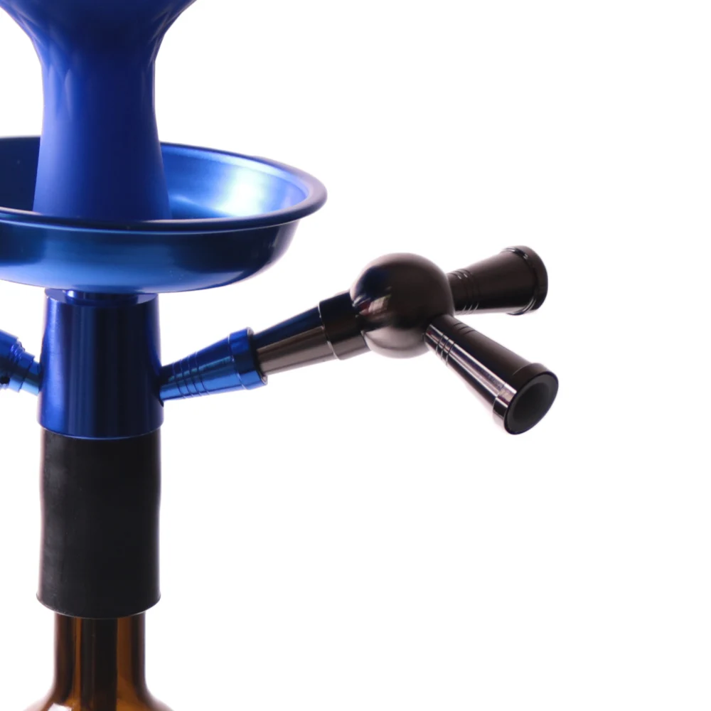 Hookah Hose Adapter 1 to 2 Splitter Shisha Silicone Smoking Water Pipe Connection Joint Bifurcate Narguile Accessories |