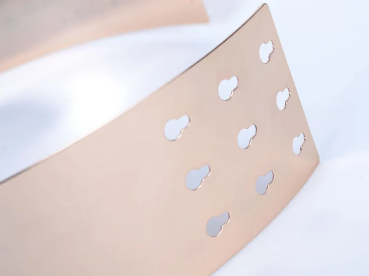 7cm wide Metal Keeper Metallic Mirror belt women Corset Women Punk Cummerbund Gold Silver | Аксессуары для одежды