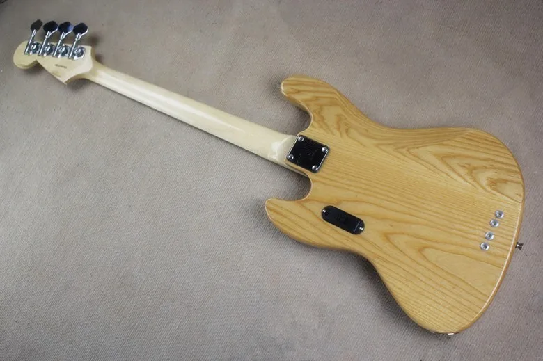 Новое поступление Firehawk Custom Shop натуральный пепел тело активный 9 в 4 струны джаз бас гитара с кленовым грифом