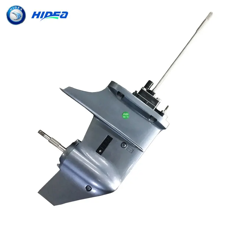 grey Hidea нижнего блока Подводное устройство компонент для Hidea 8hp/9.8hp 2-тактный короткие с валом для лодки подвесной двигатель мотор 8F/9.8F - Цвет: grey