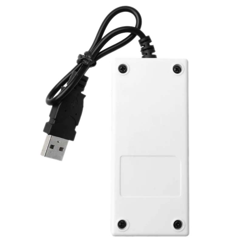 Интеллектуальное зарядное устройство с 2 слотами 1 в USB для перезаряжаемых NiMH NiCd AA