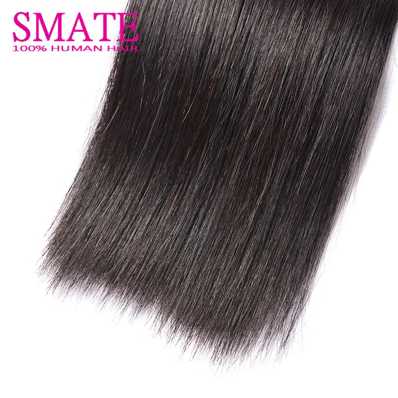 8A Unprocessed Peruvian Virgin Hair Straight 4 Pcs Lot Kinky Human Crochet 6-26Inches Weave |