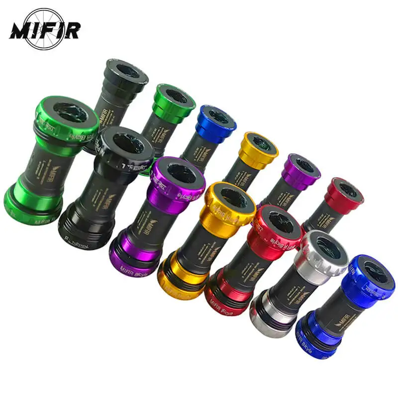 Нижние кронштейны MIFIR из алюминиевого сплава в стиле штопор ВВ для Shimano Prowheel 24 мм