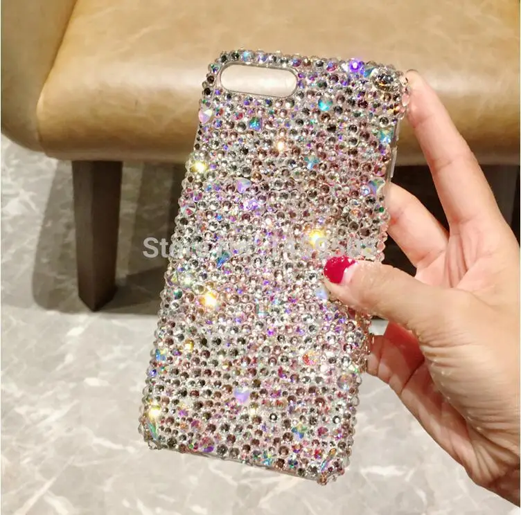 Для HuaWei P8 P9 P10 P20 P30 Lite Pro Plus mate 9 10 20 lite P smart 2019 2017 Стразы Чехол ручной работы полный
