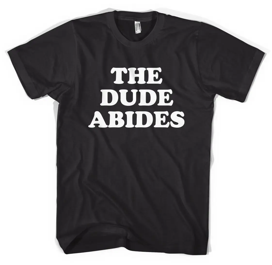 Футболка унисекс Dude abides БОЛЬШОЙ ЛЕБОВСКИ всех размеров | Мужская одежда