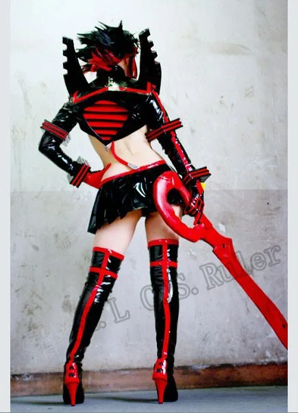 Высокое качество Kill la Ryuko Matoi Kamui Senketsu Ver. Костюм для косплея из ПУ|cosplay costume|ryuko matoikill
