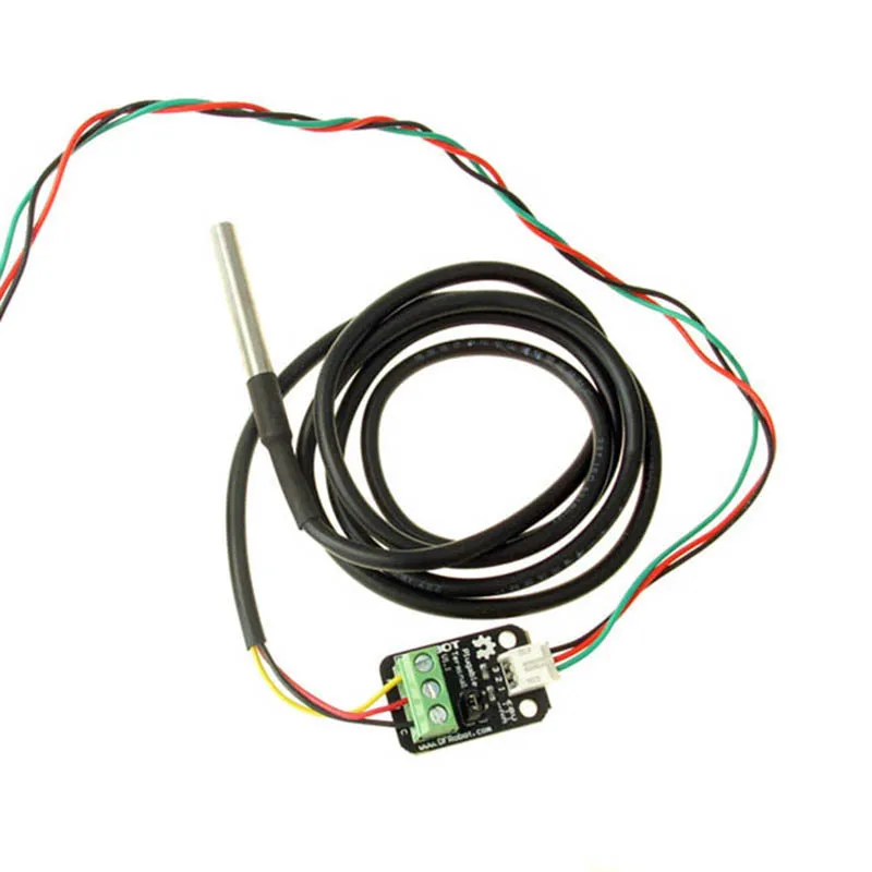 DS18B20 Водонепроницаемый датчик температуры воды для Arduino совместим|waterproof temperature