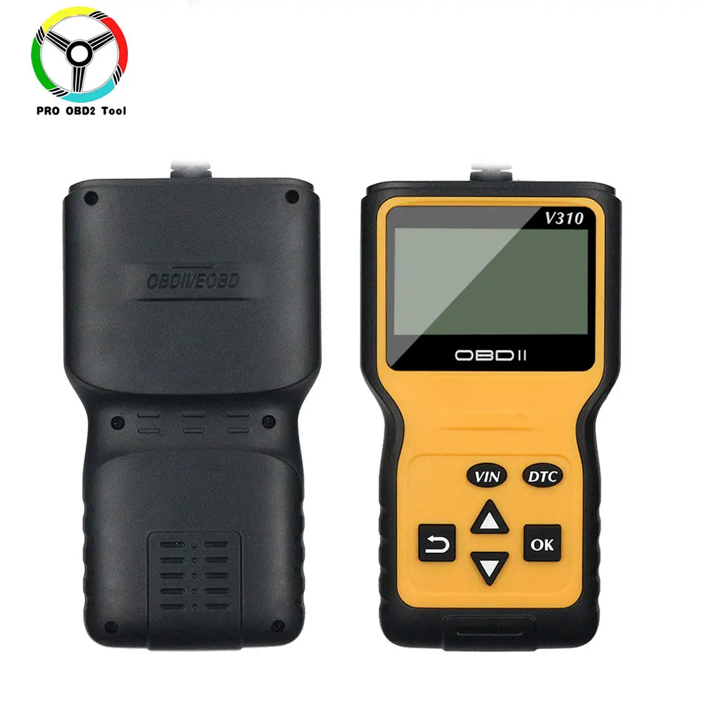 Считыватель кодов ошибок V310 OBD сканер OBDII/EOBD считывание DTC 2 OBD2 автомобильный