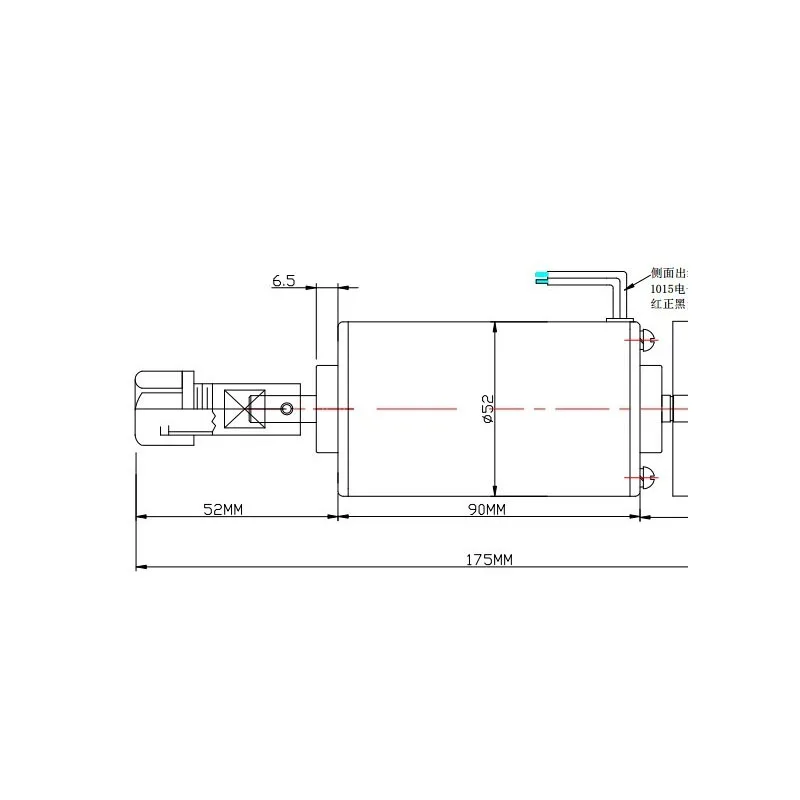 Высокоскоростной шпиндель двигателя постоянного тока 300 Вт воздушное охлаждение