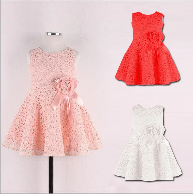 Бесплатная доставка! 2018 летнее новое платье для девочек принцессы с бантом