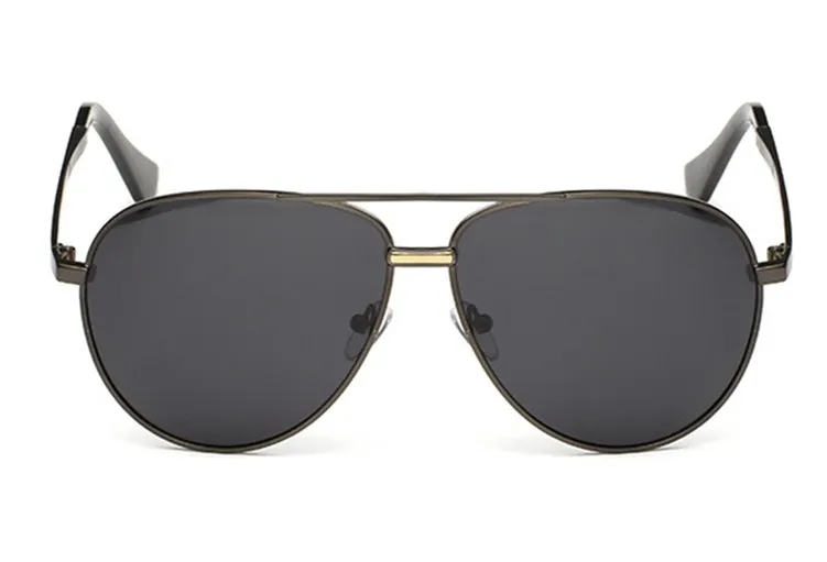 Классические цветные солнцезащитные очки с двойной перемычкой для мужчин и