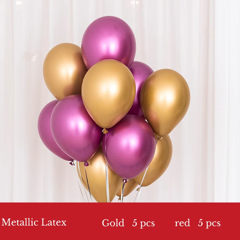 balloon set 27 10 шт 1" мраморные конфетти металлик макарун рубиновые красные шары набор всех видов латексные шары для свадьбы и дня рождения вечерние шары Декор - Цвет: balloon set 27