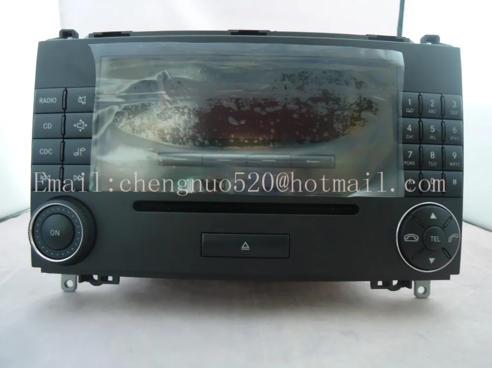Оригинальный новый Alpine single CD radio MF2750 для Mercedes Viano/Vito/Sprinter B class Audio 20 A169 870 06 89 сделано