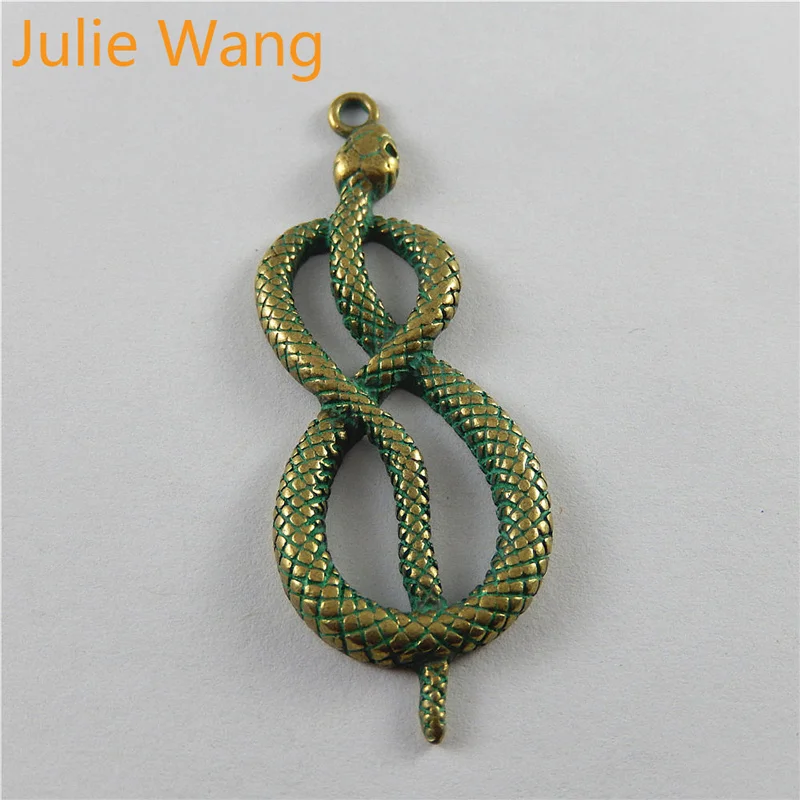 Julie Wang 10 шт. цинковый сплав винтажные античные бронзовые креативные подвески в