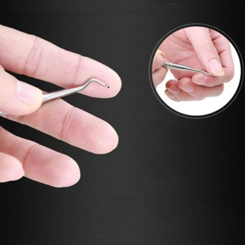 

New Arrival 1Pcs Finger Toe Nail Clippers Cleaning Hook For Ingrown Toes Nails Corrector Nail Care Pedicure Manicure Tools
