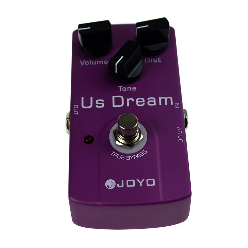 Joyo JF 34 США мечта Электрогитары педаль эффектов Box высоким коэффициентом усиления