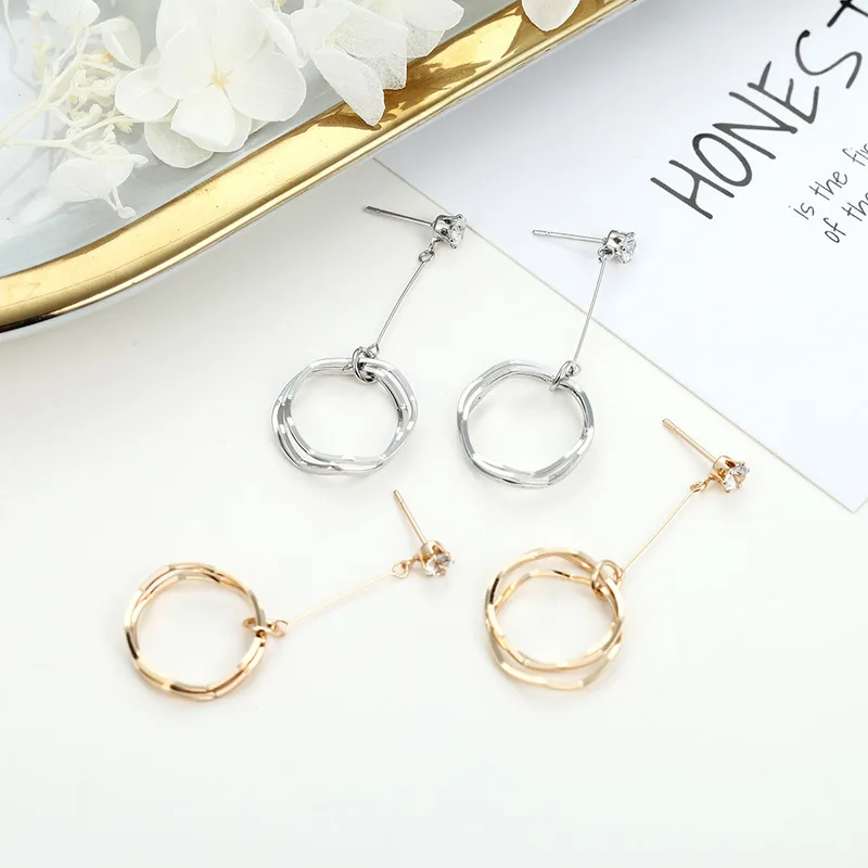 2019 Tin Alloy Sale Earing Pendientes Brincos Metal Drop Earrings Color Round Statement For New Arrival Wing Fashion Jewelry | Украшения и