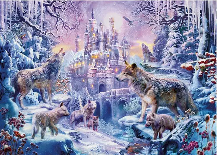 Landscape Puzzle 1000 pieces Adult paper Famous landscape puzzle Cartoon jigsaw Puzzles Children Educational Toys | Игрушки и хобби