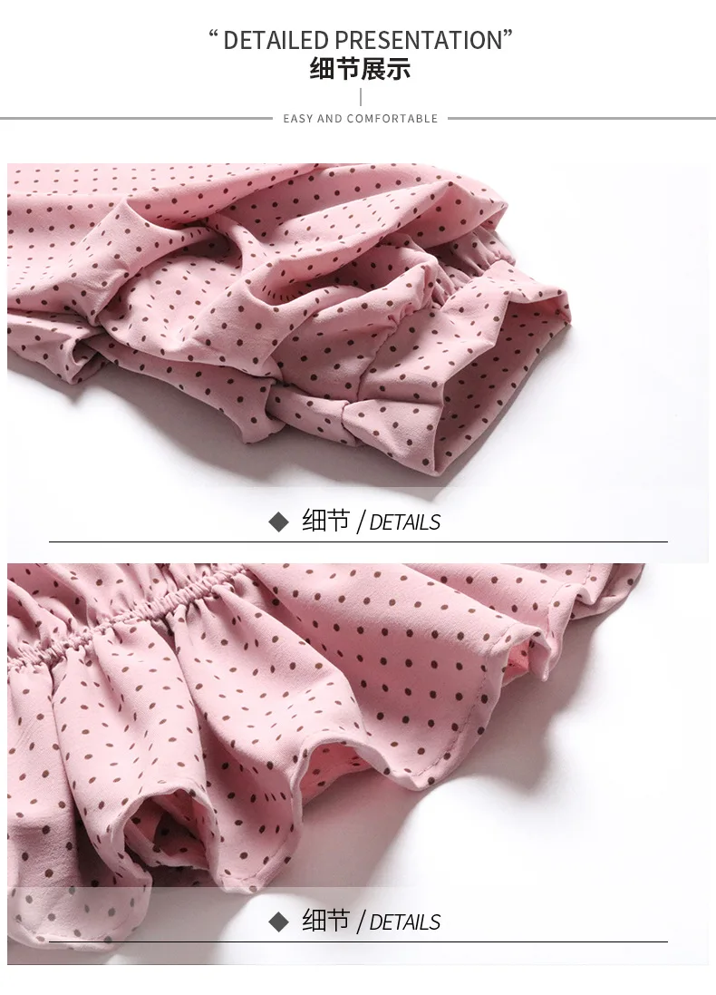 

YOUNG VIVA 2019 Women strapless Off Shoulder polka dot Chiffon loose blouses yb108