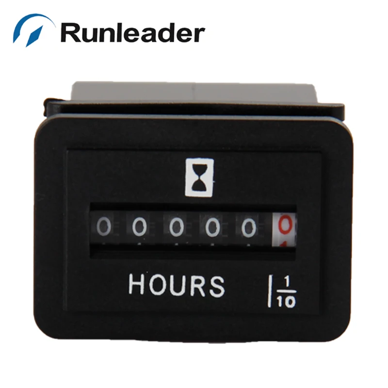 Runleader AC110-230V HM001 механический счетчик часов накопить Таймер Счетчик генератор для
