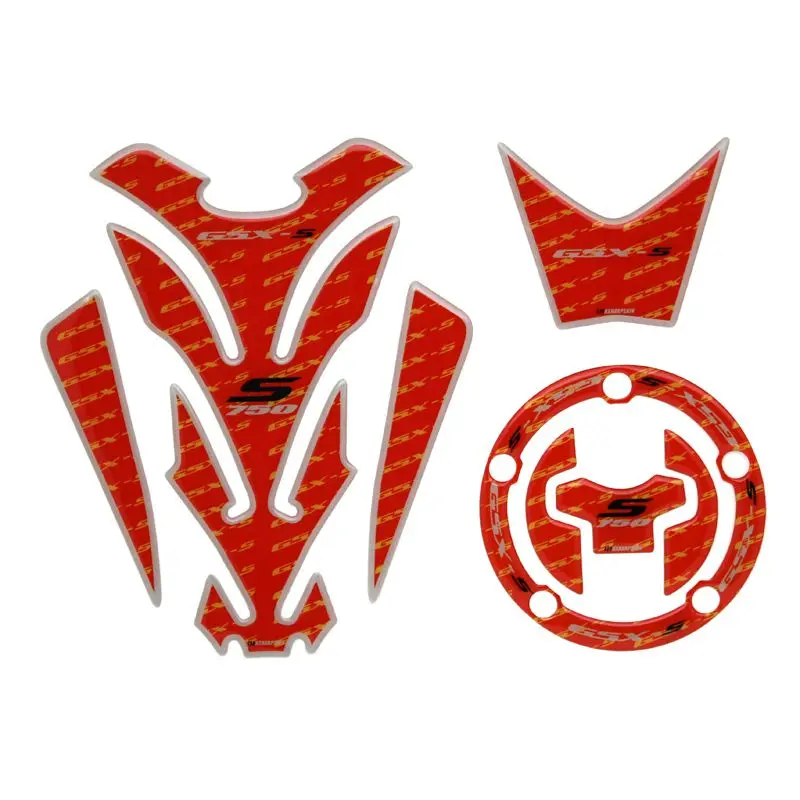 Free shipping 3D ADESIVI Sticker Decal Emblem Protection Tank Pad Cas Cap Fit SUZUKI GSXS750 GSX S750 17-19