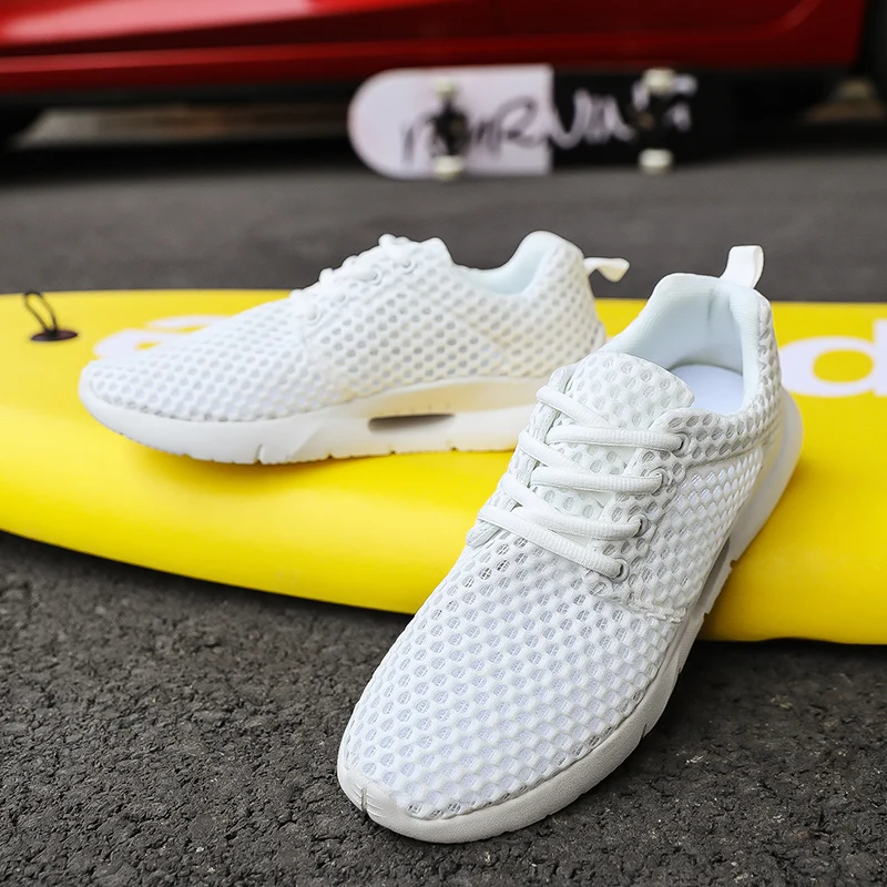 Большие размеры 48 Мужская дышащая обувь из сетчатого материала Tenis Masculino