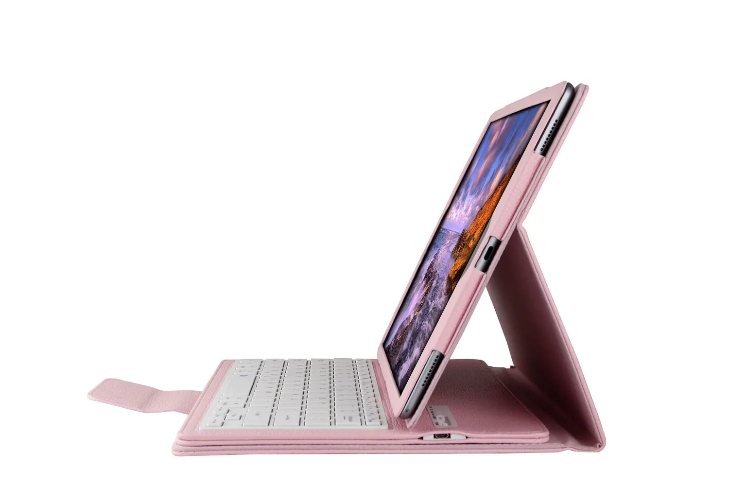 Для iPad Pro 12,9 дюйма, беспроводной чехол с клавиатурой Bluetooth для iPad Pro 12,9, кожаный чехол-подставка для планшета+ стилус