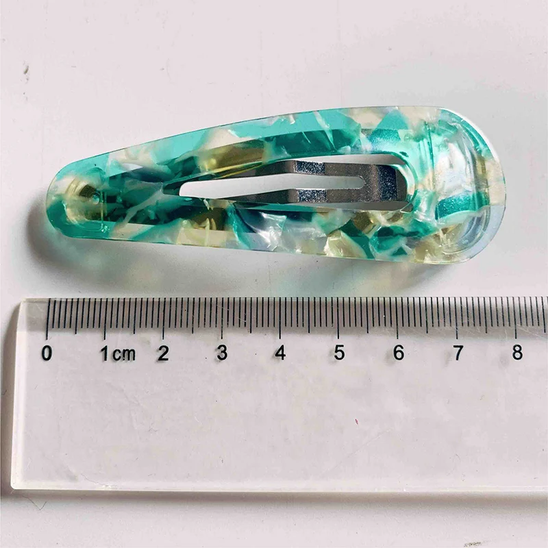 Женские блестки из оловянной фольги 1 шт. 48 цветов | Зажимы для волос