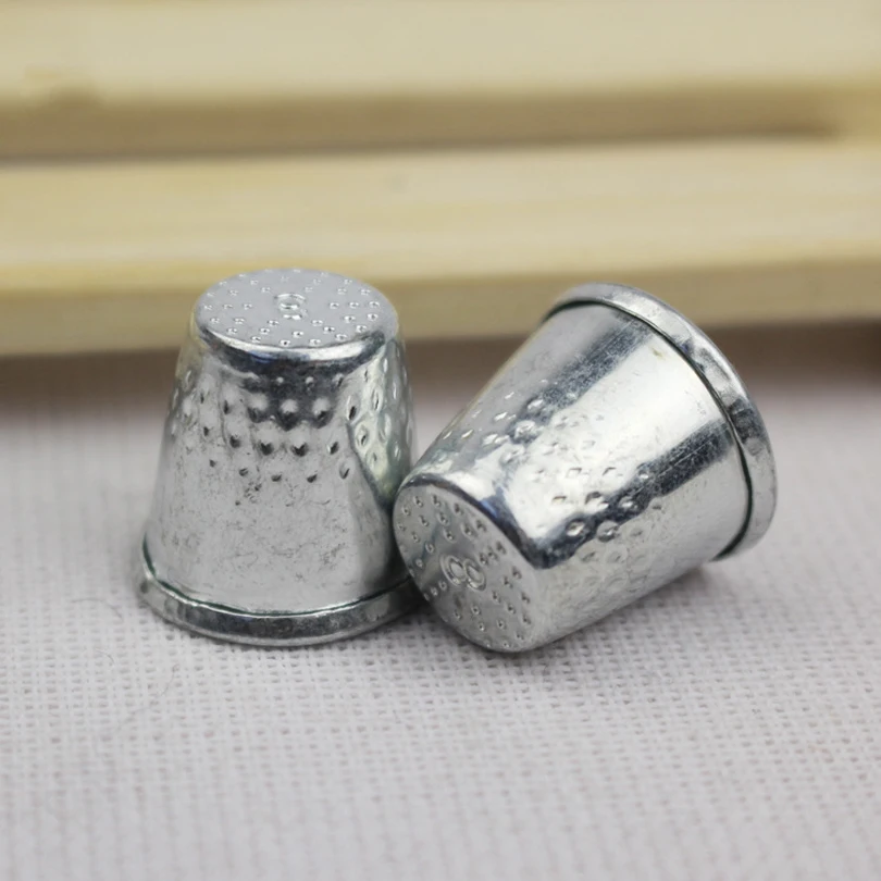 Металлические накладки для шитья на палец 2 шт. защитная накладка брошь со щитом